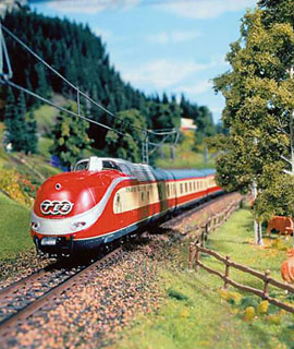 Tischeisenbahn-Vorführung in Gaggenau Tischeisenbahn-Vorführung in Gaggenau