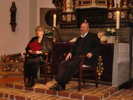 St. Salvatoris im Kerzenschein