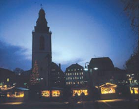 Weihnachten 2005 - Weihnachtsmarkt in Gießen