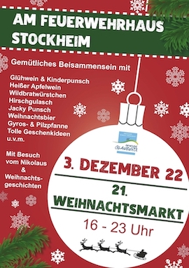 Weihnachtsmarkt in Stockheim