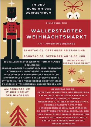 Weihnachtsmarkt Wallerstädten