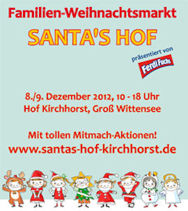 Familien-Weihnachtsmarkt SANTA’S HOF