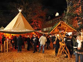 Nordische Weihnachten auf dem Tibarg in Hamburg-Niendorf Nordische Weihnachten auf dem Tibarg in Hamburg-Niendorf