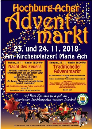 Adventmarkt der Sportunion Hochburg-Ach