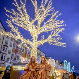 Christkindlmarkt in der Maria-Theresien-Straße Christkindlmarkt in der Maria-Theresien-Straße