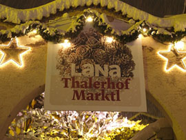 Weihnachtsmarkt »Sterntaler« in Lana