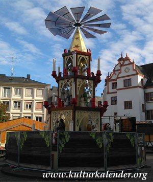 Anlichteln und Pyramidenanschieben in Bernsbach