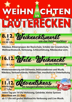 Adventshaus im Schlosshof Lauterecken