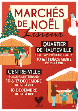 Weihnachtsmarkt in Lisieux Weihnachtsmarkt in Lisieux