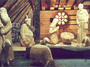 Weihnachten 2004 - Weihnachtsmarkt Löwenplatz Luzern