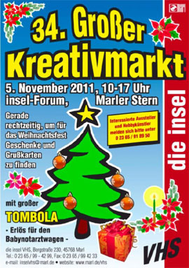 Kreativmarkt im Marler Stern