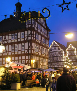 Weihnachten 2005 - Weihnachtsmarkt Melsungen