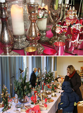 Weihnachtsmarkt in der Gustav-Adolf-Kirche Weihnachtsmarkt in der Gustav-Adolf-Kirche