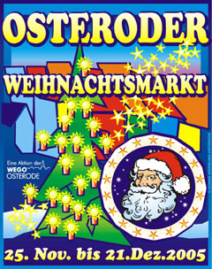 Weihnachten 2005 - Weihnachtsmarkt Osterode am Harz