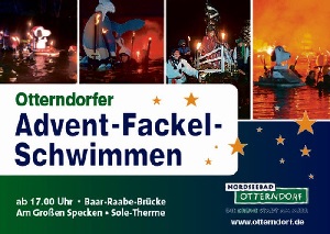 Otterndorfer Advent-Fackelschwimmen