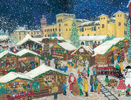 Romantisches Weihnachtsdorf auf dem Krongut Bornstedt Romantisches Weihnachtsdorf auf dem Krongut Bornstedt