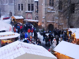 Weihnachtsmarkt auf Schloss Mansfeld