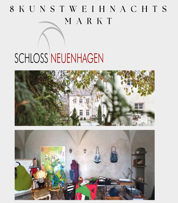 Kunst-Weihnachtsmarkt auf Schloss Neuenhagen 2022