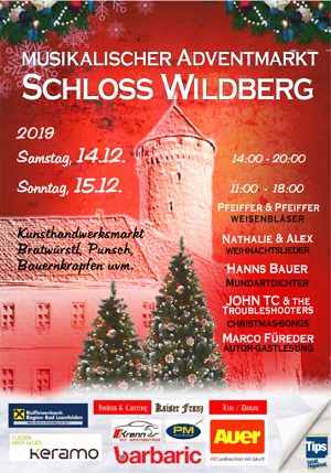 Musikalischer Adventmarkt Schloss Wildberg 2024