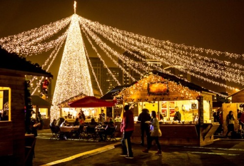 Weihnachtsmarkt Shanghai