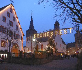 Weihnachtsmarkt in Steinau an der Straße