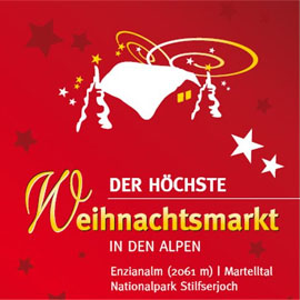 Weihnachtsmarkt Martell im Vinschgau 2023