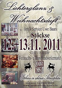 Lichterglanz & Weihnachtsmarkt in Stöckse Lichterglanz & Weihnachtsmarkt in Stöckse