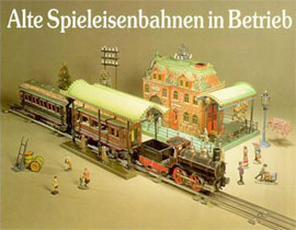 Alte Spieleisenbahnen in Betrieb