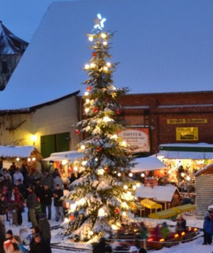 Weihnachten 2004 - Weihnachtsmarkt Tangermünde