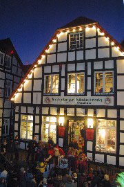 Weihnachten 2004 - Weihnachtsmarkt Tecklenburg