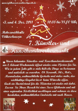 7. Künstler- und Kunsthandwerkermarkt