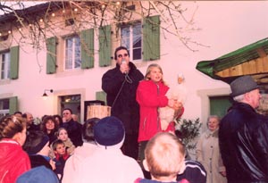 Weihnachten 2004 - Weihnachtsmarkt in Gisingen