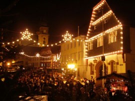 Weihnachtsmarkt in Amorbach 2023