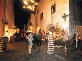 Weihnachten 2005 - Weihnachtsmarkt in Glurns