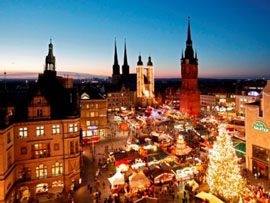 Weihnachtsmarkt in Halle 2020