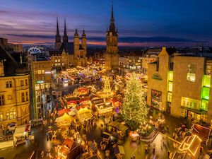 Weihnachtsmarkt in Halle