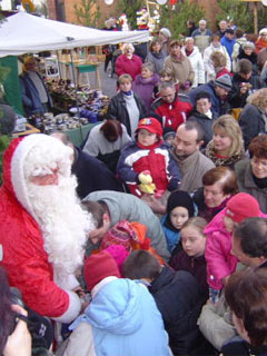 Weihnachten 2005 - Weihnachtsmarkt in Luckenwalde