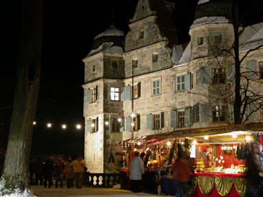 Weihnachtsmarkt im Wasserschloss Mitwitz