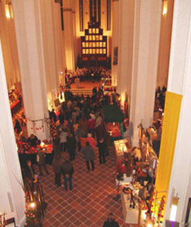 Lübecker Kunsthandwerkermarkt in St. Petri