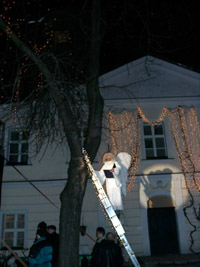 Weihnachten 2004 - Weihnachtsmarkt in Zielona Góra